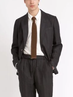 Wyndhams Jacket Arnold Black -Mizuno Men Clothing Shop ModelOSMJ363WyndhamsJacketARN01BLKArnoldBlack7copy