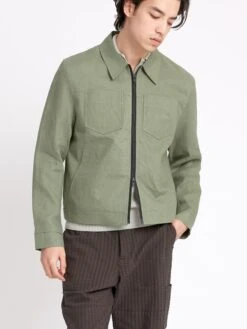 Norton Jacket Coney Green -Mizuno Men Clothing Shop ModelOSMJ364NortonJacketCON01GRNConeyGreen8copy Softness