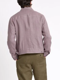 Norton Jacket Coney Mauve -Mizuno Men Clothing Shop ModelOSMJ364NortonJacketCON01MAUConeyMauve33copy Softness