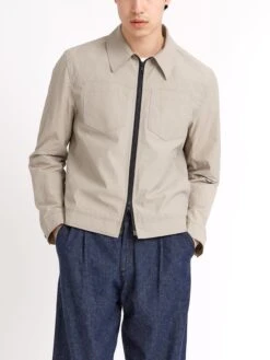 Norton Jacket Penpol Stone -Mizuno Men Clothing Shop ModelOSMJ364NortonJacketPEN01STOPenpolStone22copy