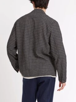 Bradwell Jacket Priory Black 13 Bradwell Jacket Priory Black -Mizuno Men Clothing Shop ModelOSMJ365BradwellJacketPRI01BLKPrioryBlack22copy