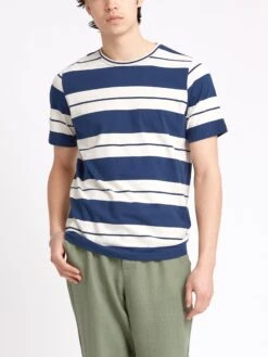 Conduit T-Shirt Brayford Navy 12 Conduit T-Shirt Brayford Navy -Mizuno Men Clothing Shop ModelOSMK580ConduitTShirtBRA01NAVBrayfordNavy3copy Softness