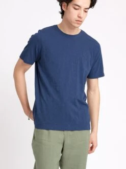 Conduit T-Shirt Hawley Blue 12 Conduit T-Shirt Hawley Blue -Mizuno Men Clothing Shop ModelOSMK580ConduitTShirtHAW01BLUHawleyBlue16copy Softness
