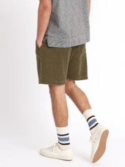 Weston Jersey Shorts Willow Green -Mizuno Men Clothing Shop ModelOSMK627WestonJerseyShortsWIL01GRNWillowGreen11copy Softness