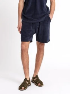 Weston Jersey Shorts Willow Navy -Mizuno Men Clothing Shop ModelOSMK627WestonJerseyShortsWIL01NAVWillowNavycopy Softness