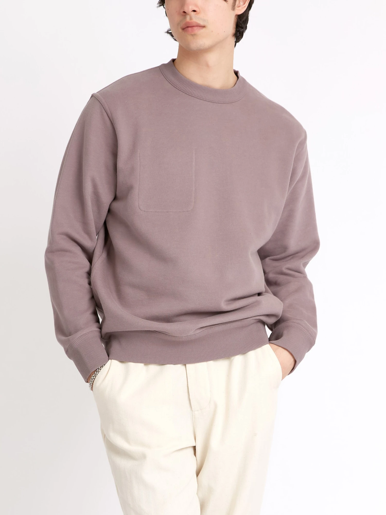 Reversible Sweatshirt Ruddock Mauve 9 Reversible Sweatshirt Ruddock Mauve - Image 7