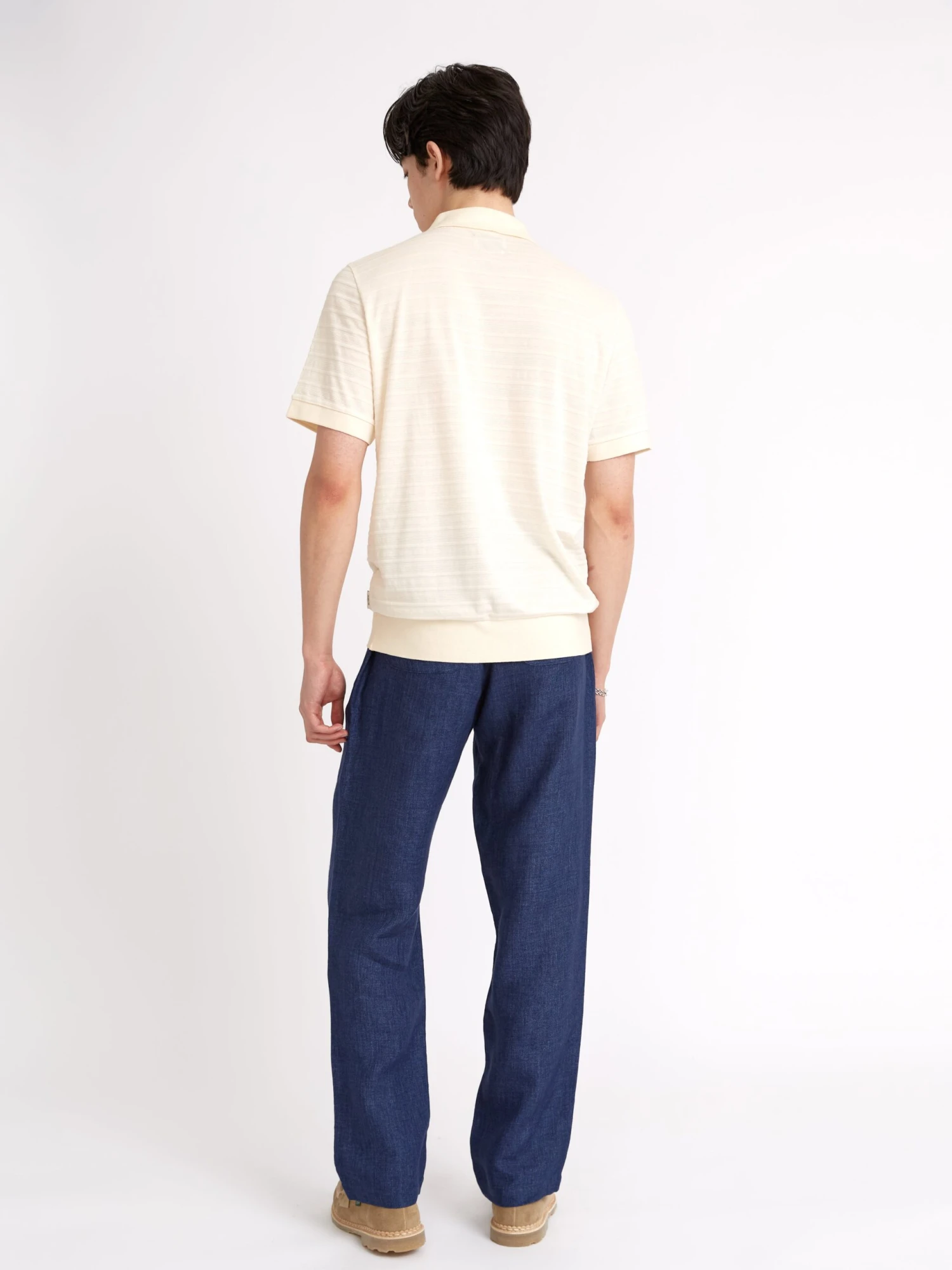 Glendale Polo Shirt Dornie Cream 5 Glendale Polo Shirt Dornie Cream - Image 3