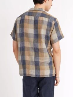 Havana Short Sleeve Shirt Todd Multi -Mizuno Men Clothing Shop ModelOSMS156cHavanaShortSleeveShirtTOD01MULToddMulti12copy