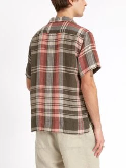 Havana Short Sleeve Shirt Northfield Black -Mizuno Men Clothing Shop ModelOSMS156eHavanaShortSleeveShirtNOR01BLKNorthfieldBlack4copy Softness