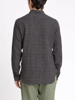 Brook Shirt Priory Black -Mizuno Men Clothing Shop ModelOSMS162BrookShirtPRI01BLKPrioryBlack2copy Softness