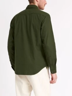 Treviscoe Shirt Kildale Forest Green -Mizuno Men Clothing Shop ModelOSMS171aTreviscoeShirtKIL01FOGKildaleForestGreen4copy Softness