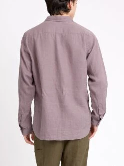 New York Special Shirt Coney Mauve -Mizuno Men Clothing Shop ModelOSMS200dNewYorkSpecialShirtCON01MAUConeyMauve32copy Softness