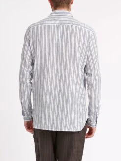 New York Special Shirt Elmore Blue -Mizuno Men Clothing Shop ModelOSMS200dNewYorkSpecialShirtELM01BLUElmoreBlue5copy Softness