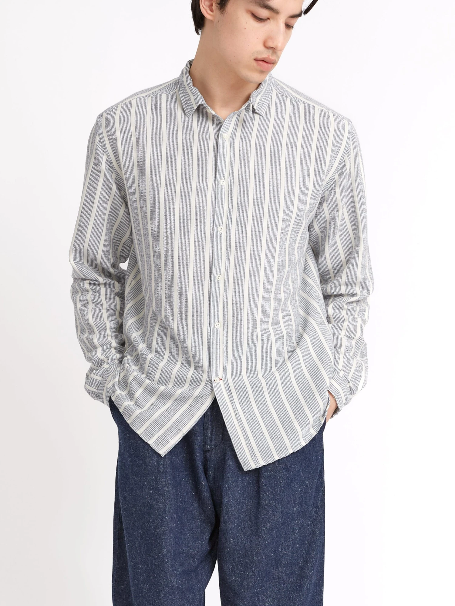 Clerkenwell Tab Shirt Barlow Blue 7 Clerkenwell Tab Shirt Barlow Blue - Image 5