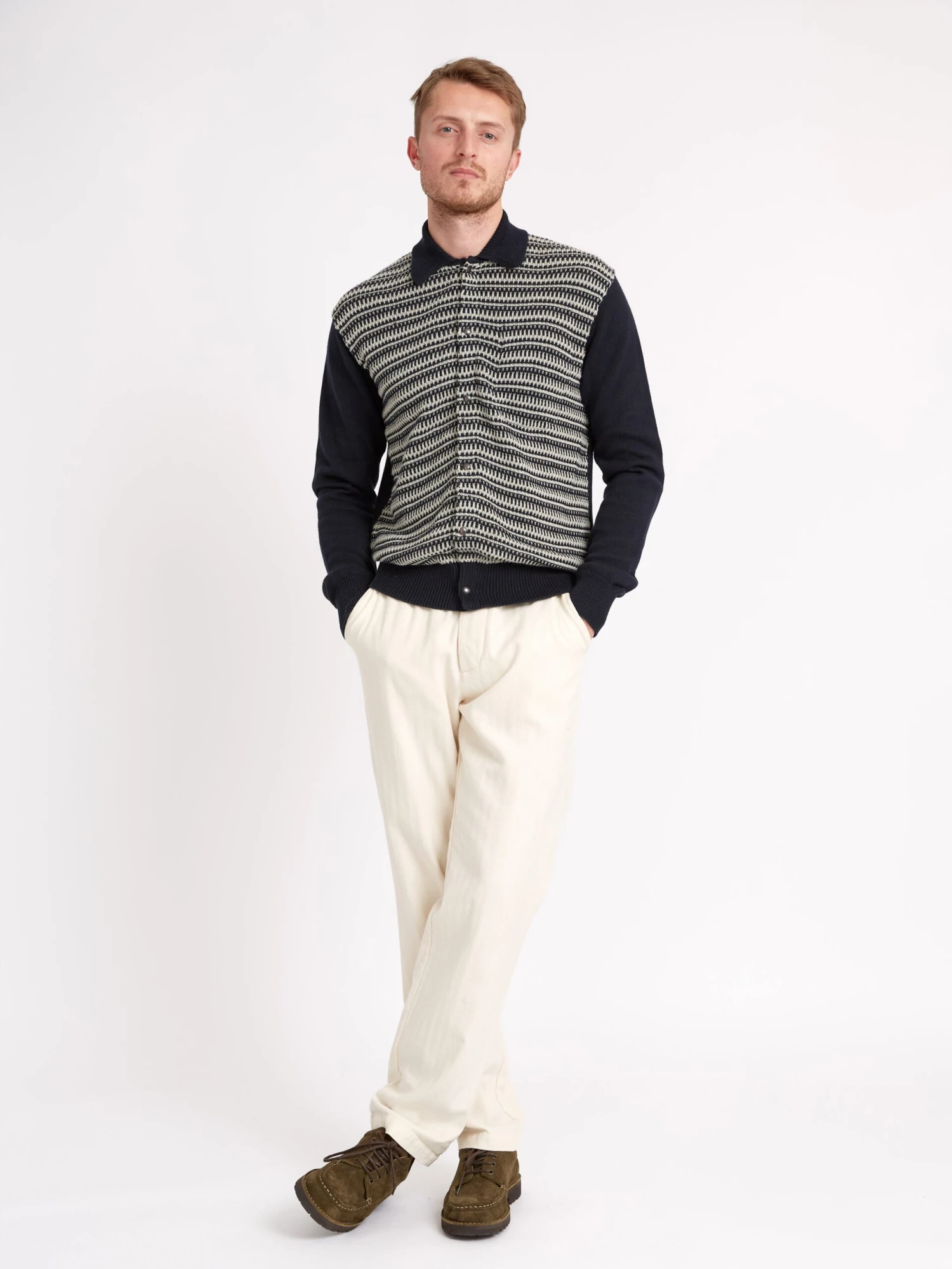 Drawstring Trousers Cairnes Ecru 4 Drawstring Trousers Cairnes Ecru - Image 2