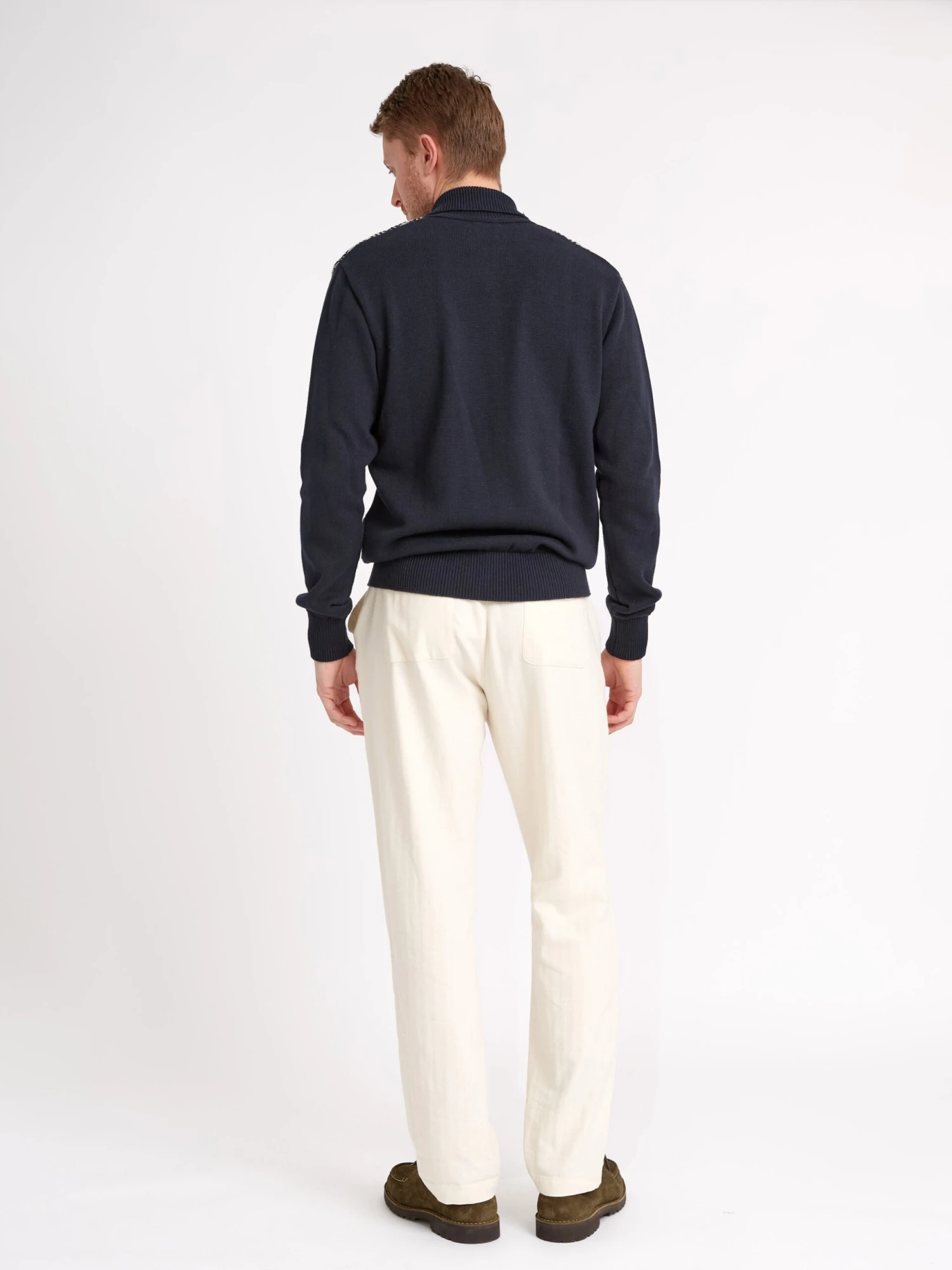 Drawstring Trousers Cairnes Ecru 5 Drawstring Trousers Cairnes Ecru - Image 3