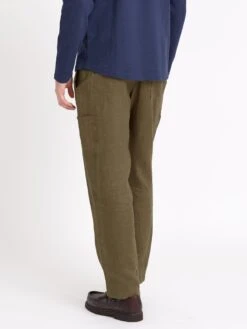 Judo Trousers Padworth Green -Mizuno Men Clothing Shop ModelOSMT49iJudoTrousersPAD01GRNPadworthGreen15copy Softness