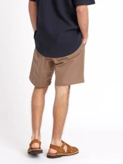 Judo Shorts Ellbridge Taupe 17 Judo Shorts Ellbridge Taupe -Mizuno Men Clothing Shop ModelOSMT58bJudoShortsELL01TAUEllbridgeTaupe13copy Softness