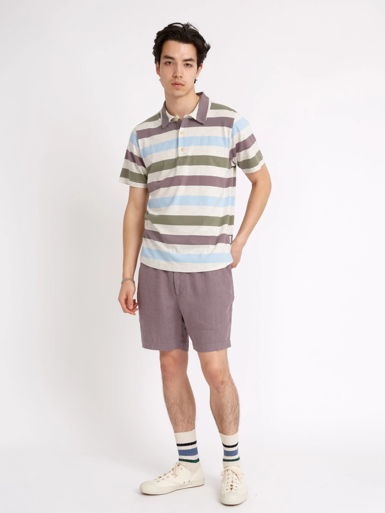 Osborne Drawstring Shorts Coney Mauve 4 Osborne Drawstring Shorts Coney Mauve - Image 2