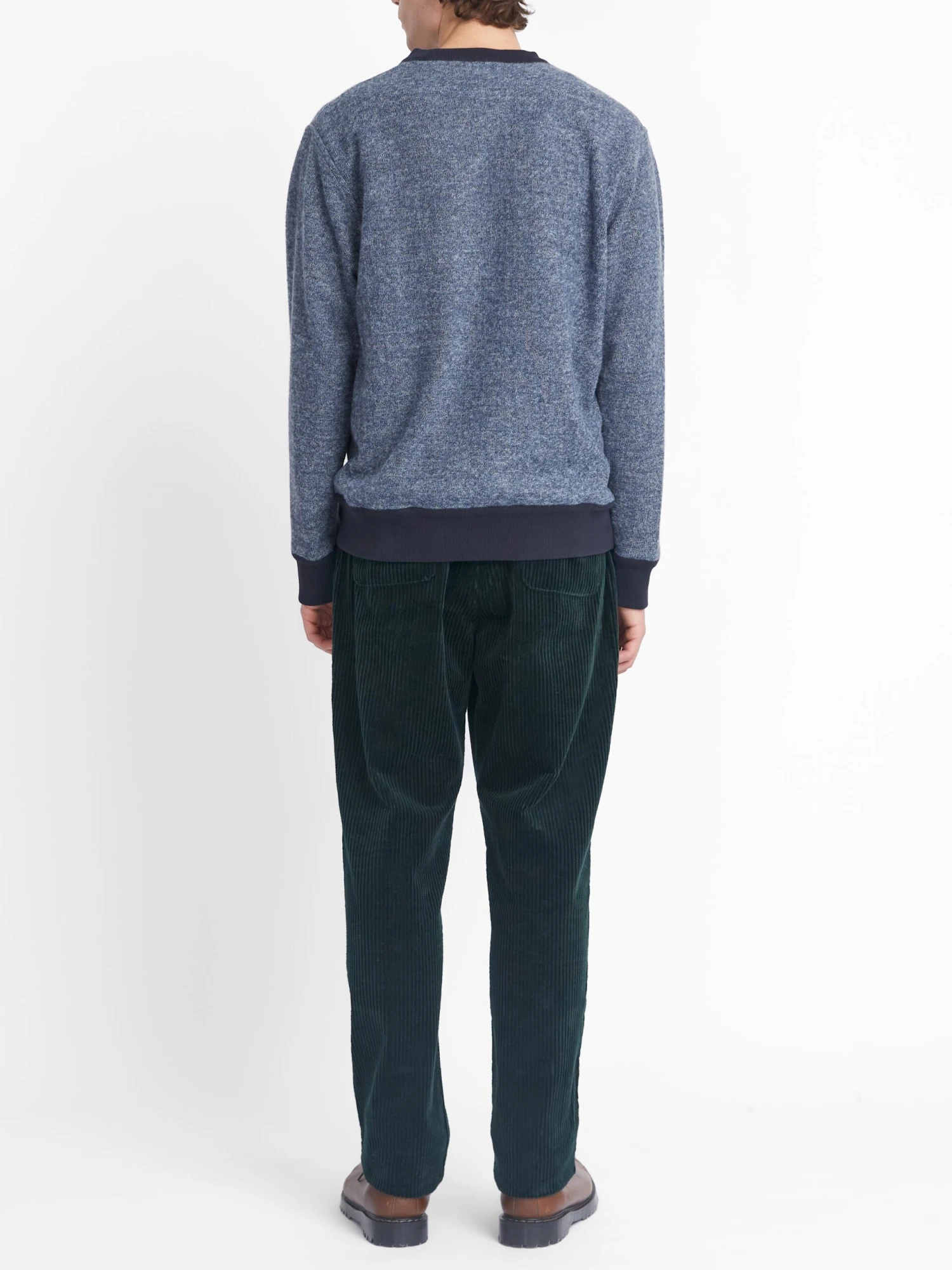 Reversible Sweatshirt Edgeware Navy 10 Reversible Sweatshirt Edgeware Navy - Image 8