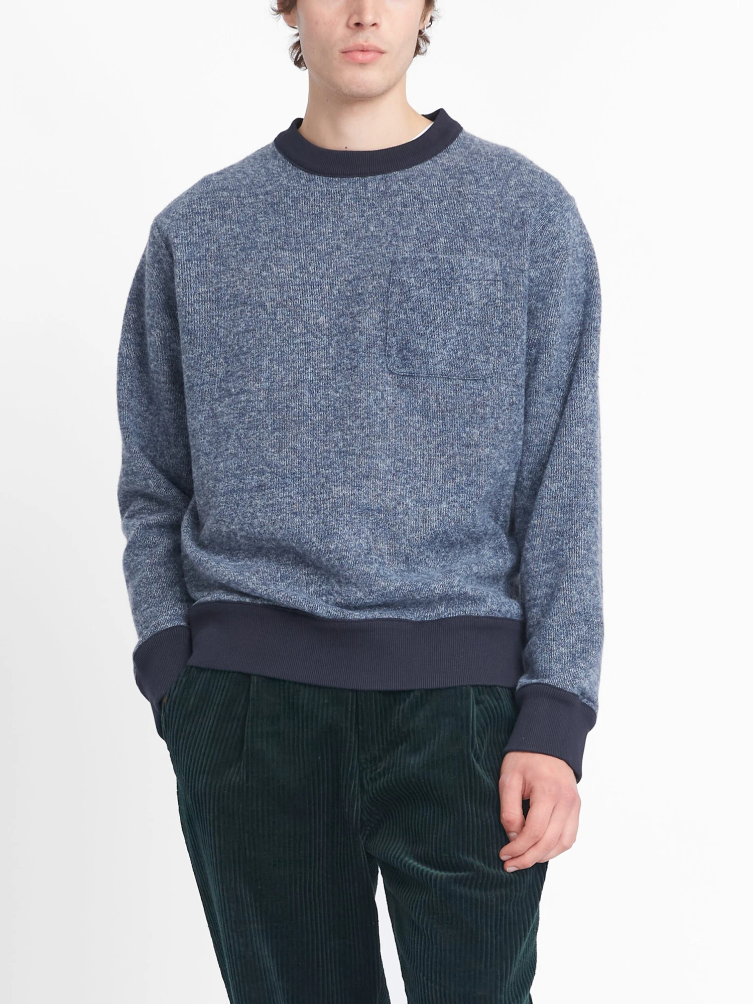 Reversible Sweatshirt Edgeware Navy 6 Reversible Sweatshirt Edgeware Navy - Image 4