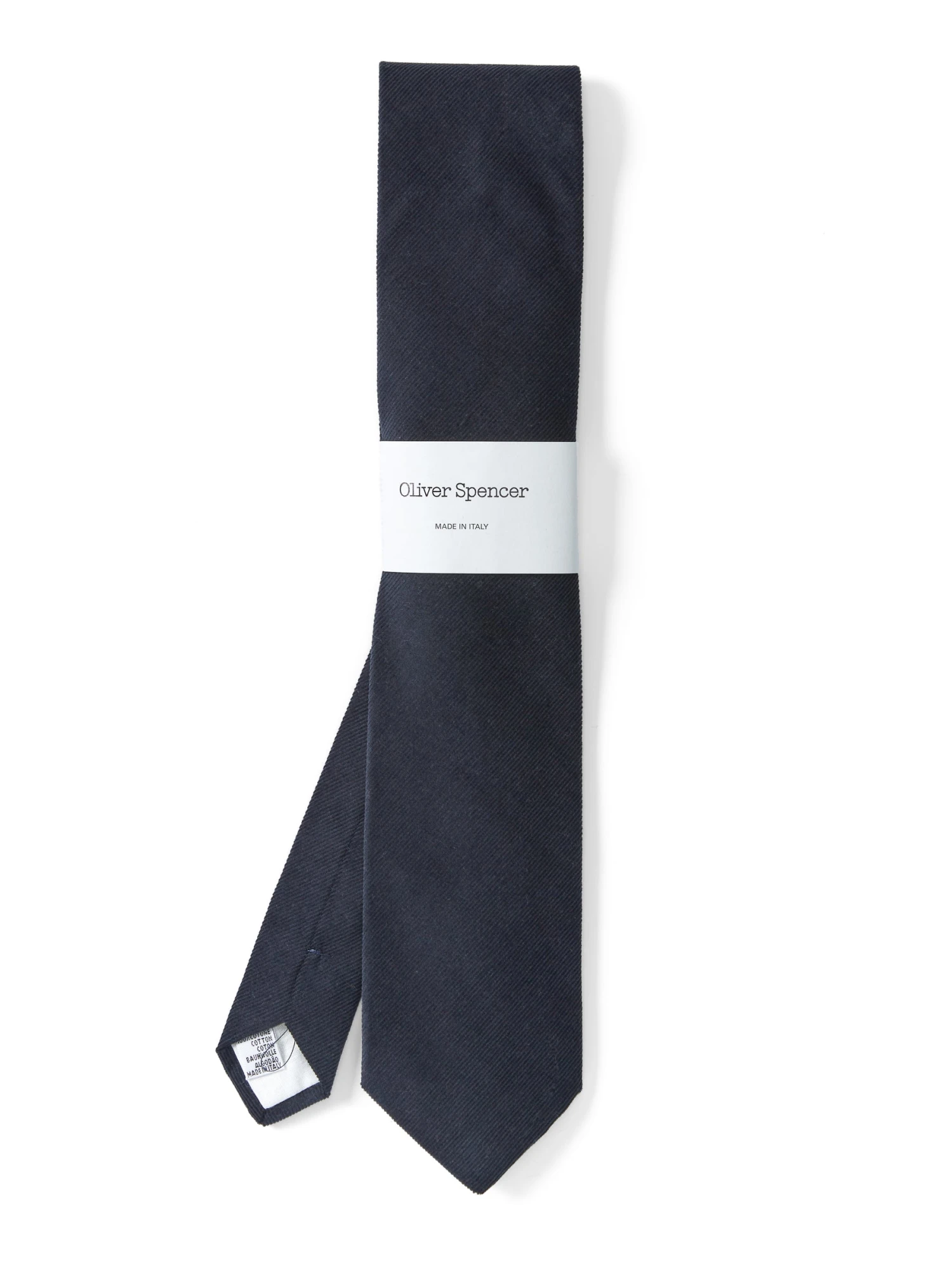 Tie Mersey Cord Navy 3 Tie Mersey Cord Navy