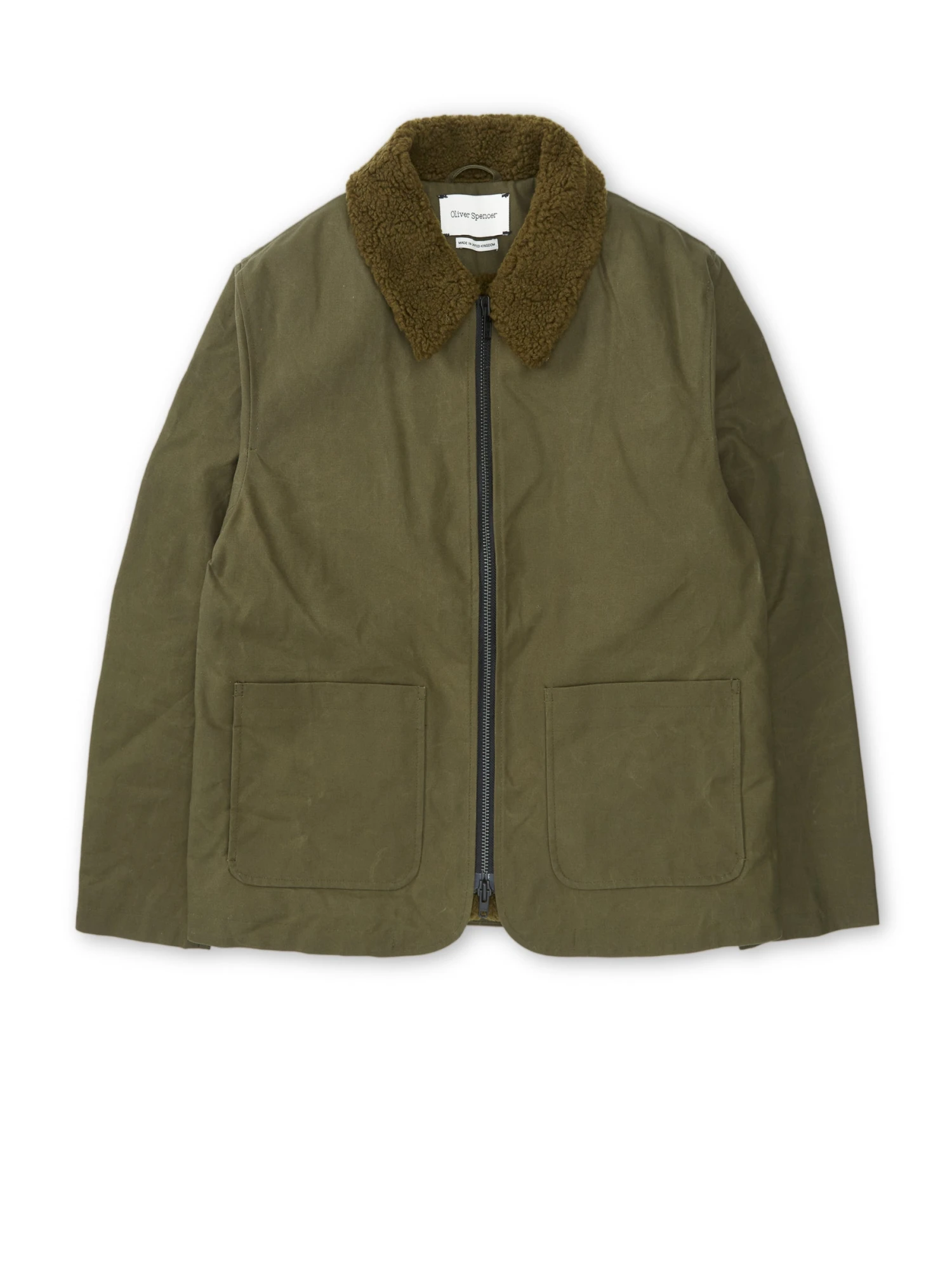 Lambeth Jacket Barwell Canvas Green 3 Lambeth Jacket Barwell Canvas Green