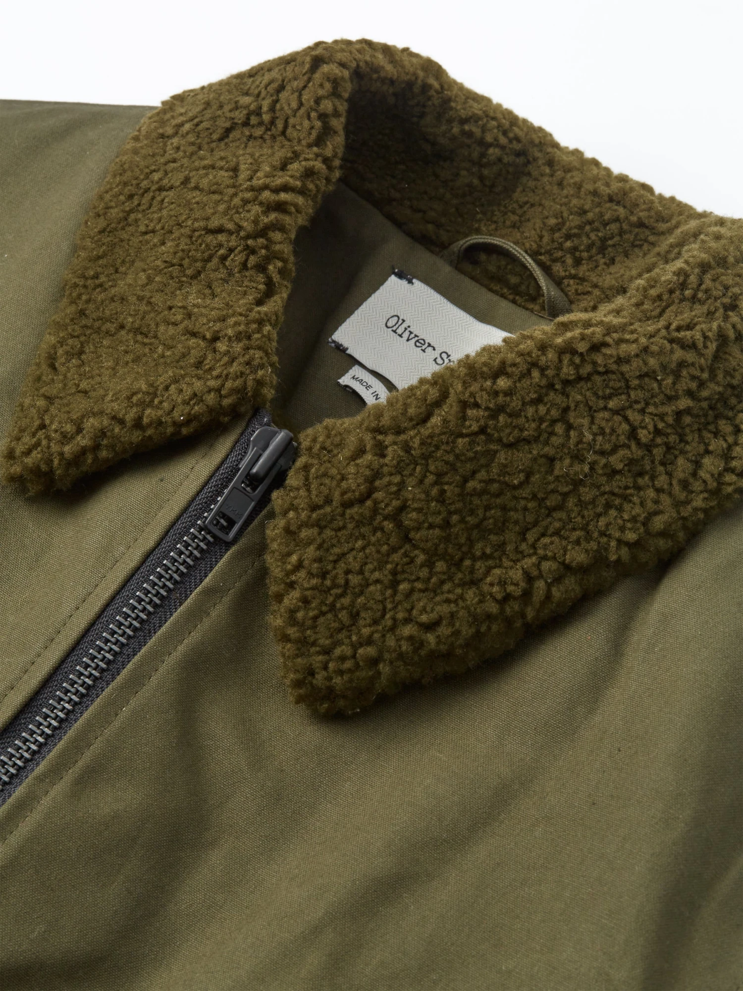 Lambeth Jacket Barwell Canvas Green 6 Lambeth Jacket Barwell Canvas Green - Image 4