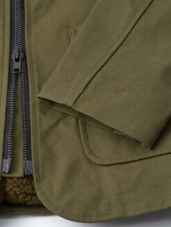 Lambeth Jacket Barwell Canvas Green 14 Lambeth Jacket Barwell Canvas Green -Mizuno Men Clothing Shop OSMJ199eLambethJacketBAR01GRNBarwellCanvasGreen2