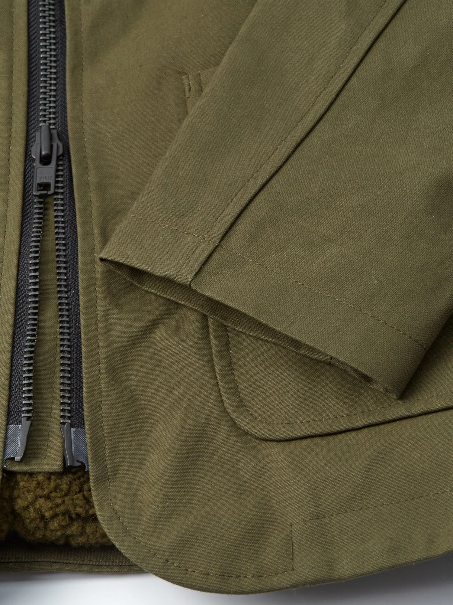 Lambeth Jacket Barwell Canvas Green 7 Lambeth Jacket Barwell Canvas Green - Image 5