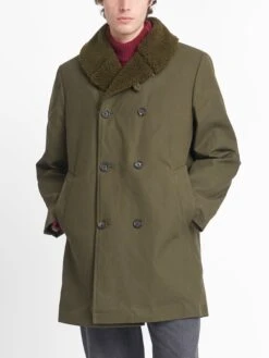 Newington Coat Barwell Canvas Green -Mizuno Men Clothing Shop OSMJ316 BAR01GRN NEWINGTONCOAT BARWELLCANVASGREEN3copy