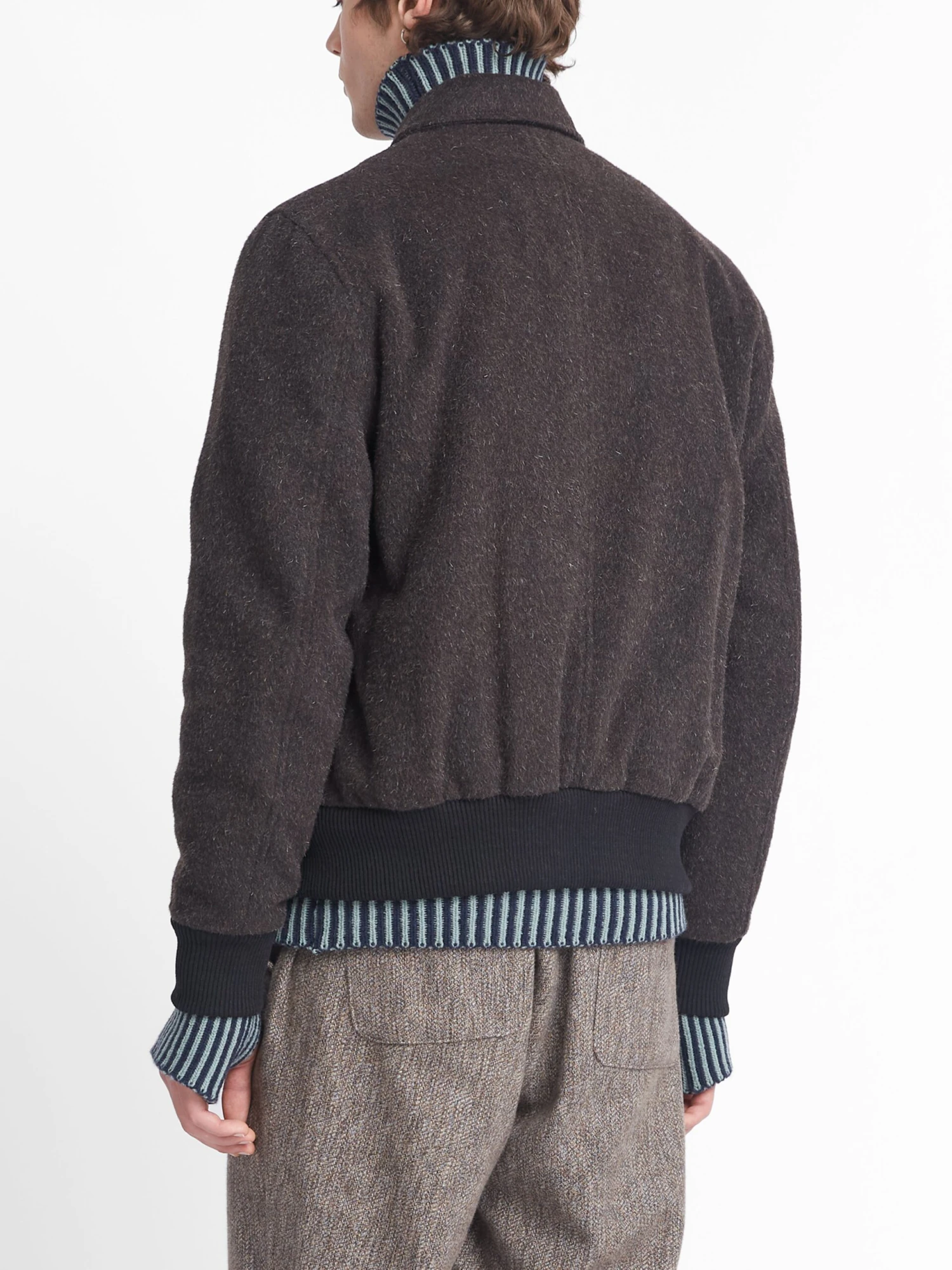 Linfield Bomber Jacket Regent Brown 8 Linfield Bomber Jacket Regent Brown - Image 6