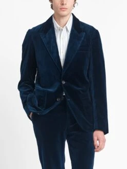 Sapphire Blue Velvet Mansfield Suit -Mizuno Men Clothing Shop OSMJ352 VEL01SAB MANSFIELDJACKET VELVETSAPPHIREBLUEcopy be8b1ee2 9c17 45d2 87f3 cc70b27cde62