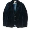 Mansfield Jacket Velvet Sapphire Blue