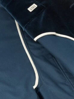 Mansfield Jacket Velvet Sapphire Blue -Mizuno Men Clothing Shop OSMJ352MansfieldJacketVEL01SABVelvetSapphireBlue3