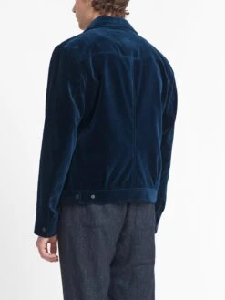 Norton Jacket Velvet Sapphire Blue -Mizuno Men Clothing Shop OSMJ364 VEL01SAB NORTONJACKET VELVETSAPPHIREBLUE2copy