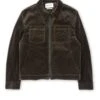 Norton Jacket Velvet Mole Grey -Mizuno Men Clothing Shop OSMJ364NortonJacketVEL01MOGVelvetMoleGrey