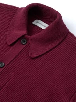 Britten Knitted Cardigan Greeves Berry Red 10 Britten Knitted Cardigan Greeves Berry Red -Mizuno Men Clothing Shop OSMK693BrittenKnittedCardiganGRE01BERGreevesBerryRed1