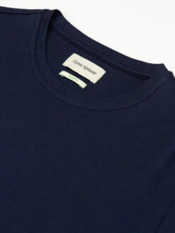 Heavy T-Shirt Tavistock Navy -Mizuno Men Clothing Shop OSMK724HeavyTShirtTAV01NAVTavistockNavy1