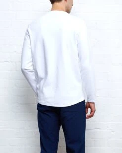 Heavy Long Sleeve Plain T-Shirt Tavistock White 13 Heavy Long Sleeve Plain T-Shirt Tavistock White -Mizuno Men Clothing Shop OSMK733 TAV01WHI HEAVYLONGSLEEVET SHIRTWHITE10 09be2437 3060 42ed b2f8 1b976a93be07