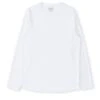 Heavy Long Sleeve Plain T-Shirt Tavistock White