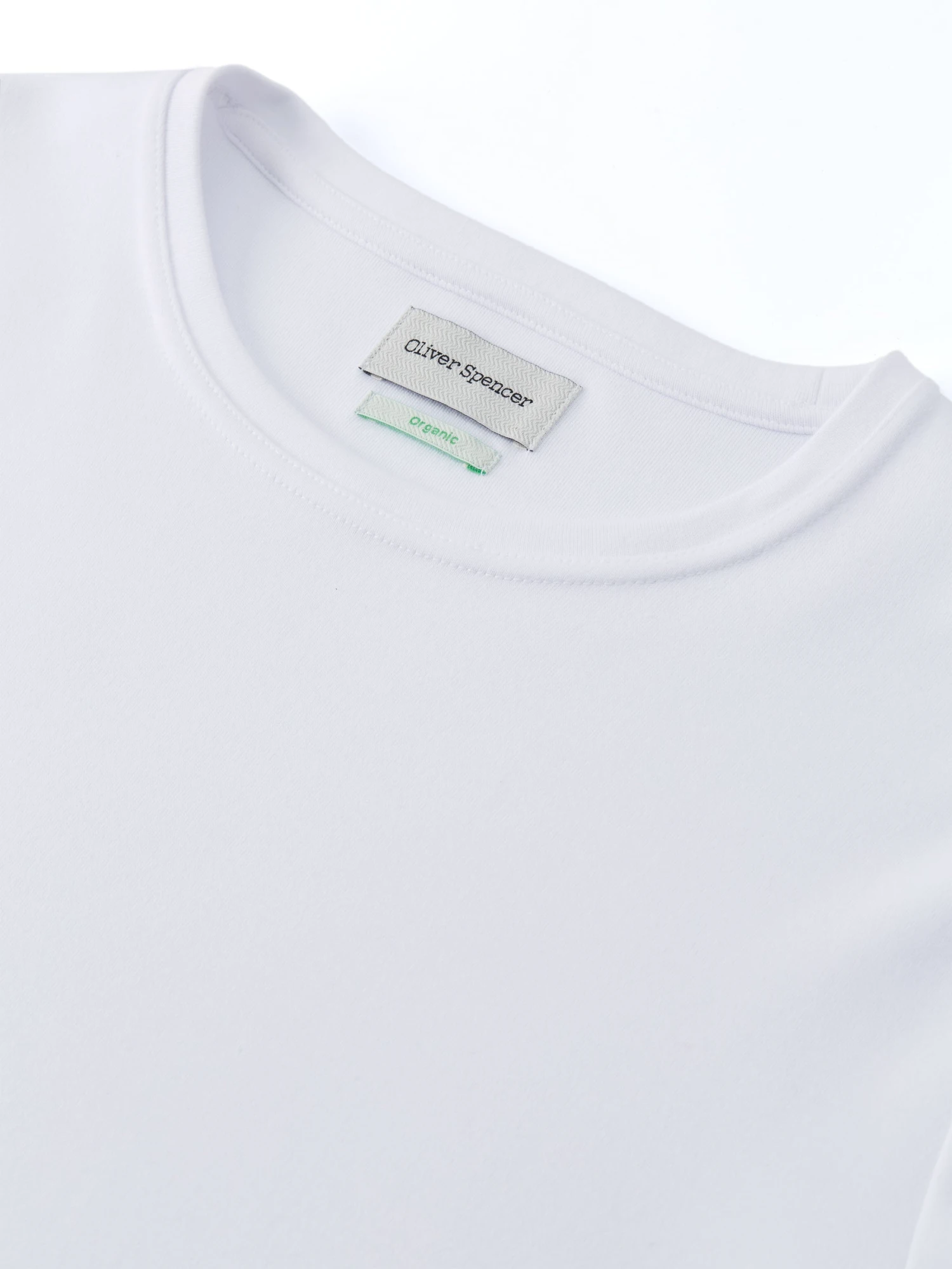 Heavy Long Sleeve Plain T-Shirt Tavistock White 5 Heavy Long Sleeve Plain T-Shirt Tavistock White - Image 3