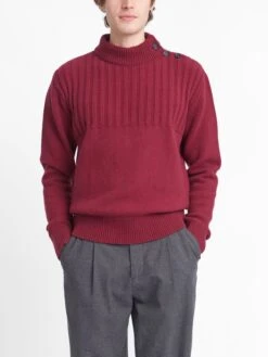 Atlantic Jumper Greeves Berry Red -Mizuno Men Clothing Shop OSMK739 GRE01BER ATLANTICJUMPER GREEVESBERRYREDcopy