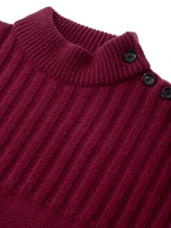 Atlantic Jumper Greeves Berry Red -Mizuno Men Clothing Shop OSMK739AtlanticJumperGRE01BERGreevesBerryRed41