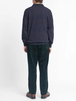 Reversible Half Zip Sweatshirt Hinkley Navy/Burgundy -Mizuno Men Clothing Shop OSMK740 HIN01NAB REVERSIBLEHALFZIPSWEATSHIRT HINKLEYNAVYBURGUNDY7