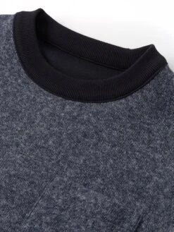 Reversible Sweatshirt Edgeware Navy 14 Reversible Sweatshirt Edgeware Navy -Mizuno Men Clothing Shop OSMKSweatshirtNavyReversible4