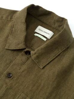 Riviera Short Sleeve Shirt Padworth Green -Mizuno Men Clothing Shop OSMS102aRivieraShortSleeveShirtPAD01GRNPadworthGreen1