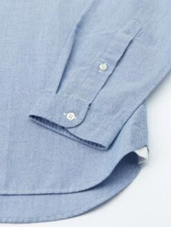 Brook Shirt Brecon Blue -Mizuno Men Clothing Shop OSMS162BrookShirtBRE01BLUBreconBlue1