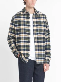 Treviscoe Shirt Eldin Green -Mizuno Men Clothing Shop OSMS171A ELD01GRN TREVISCOESHIRT ELDINGREEN3copy