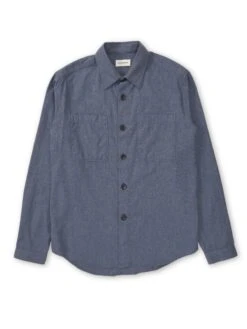 Treviscoe Shirt Abbingdon Slate Blue